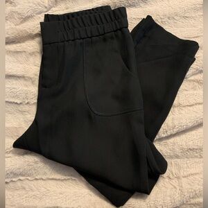 Gap Fit High Rise Run Around Trousers Black Size 0